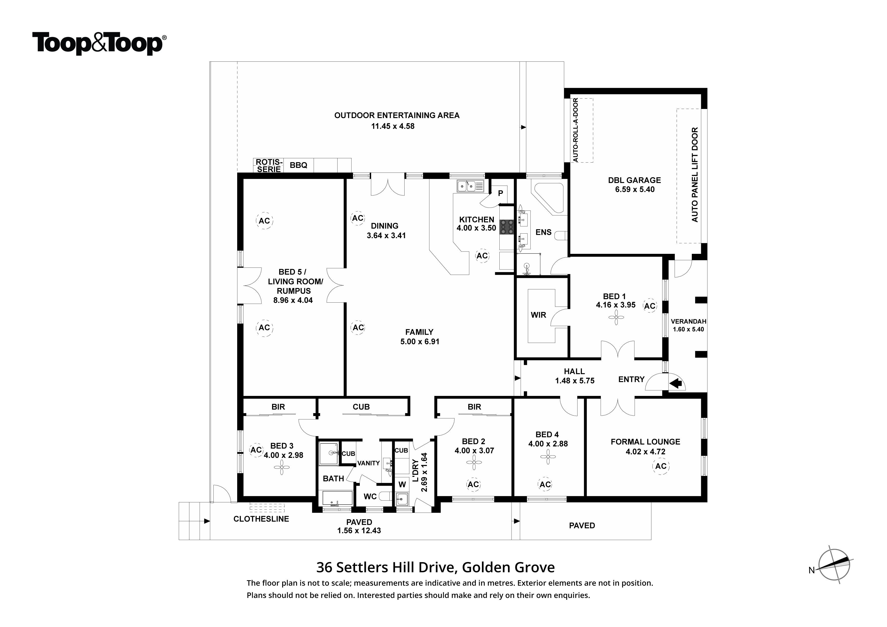 36 Settlers Hill Drive, Golden Grove SA 5125 TOOP+TOOP