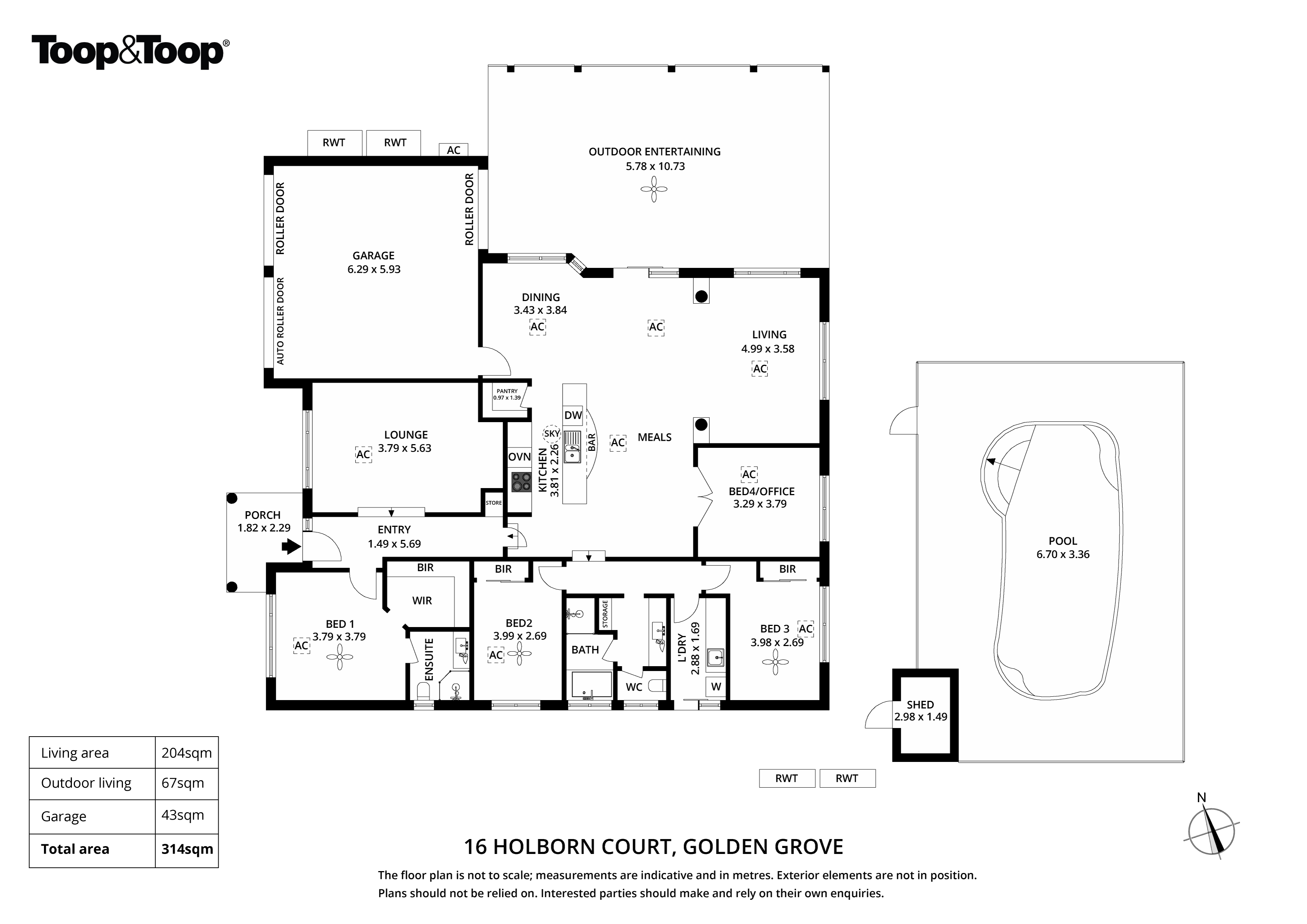 16 Holborn Court, Golden Grove SA 5125 TOOP+TOOP